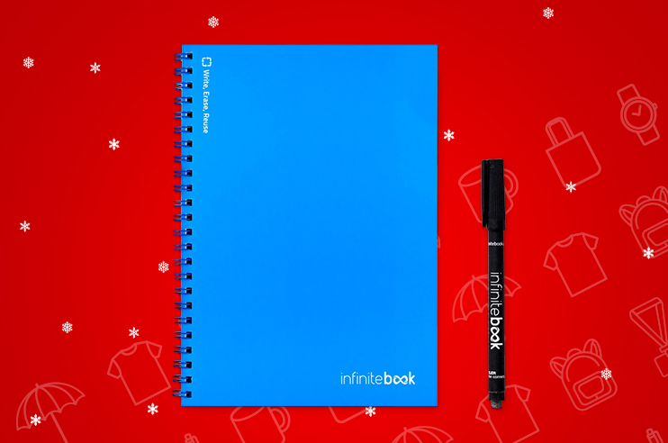 bloco de notas com argolas